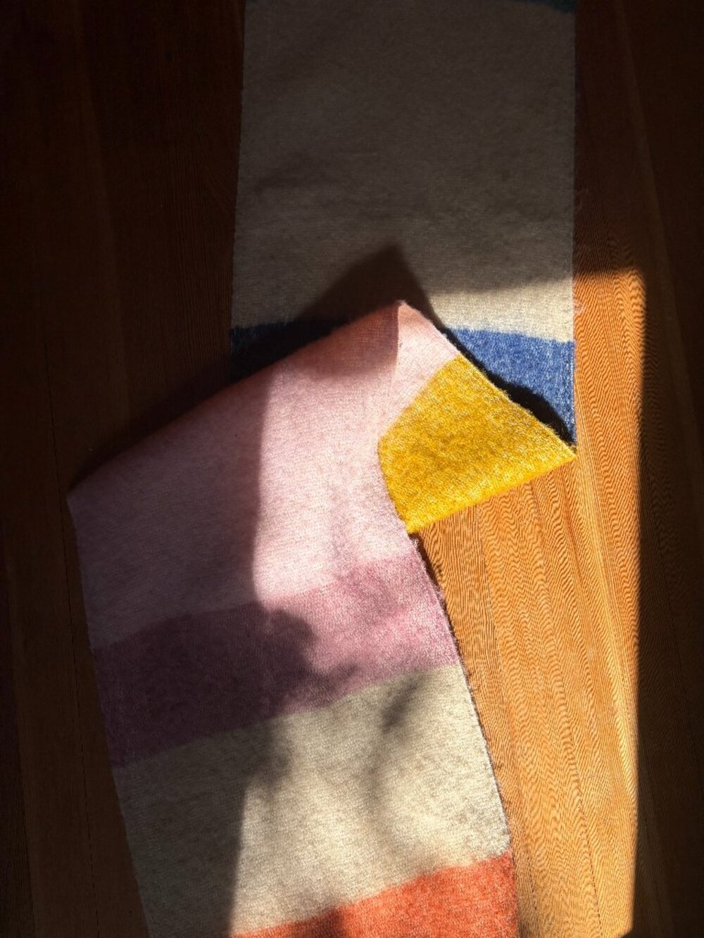 Gorgeous muticolour blanket scarf